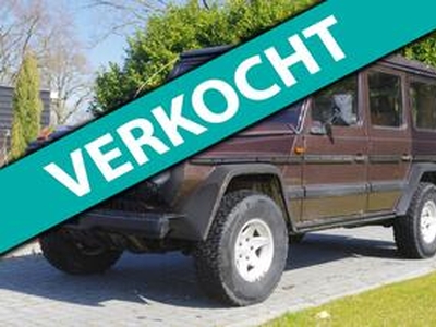 Mercedes-Benz G-KLASSE Saharadak Airco Belastingvrij