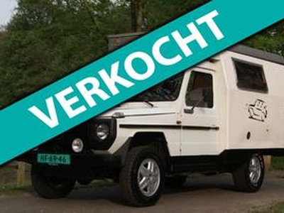 Mercedes-Benz G-KLASSE Special Mobiles Expeditie Raid Camper