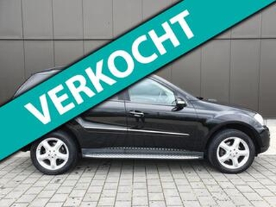 Mercedes-Benz ML-KLASSE 280 CDI 4MATIC / GRIJS KENTEKEN / NAP / LEER / CAMERA / 2 EIGENAREN / LUXE UITVOERING