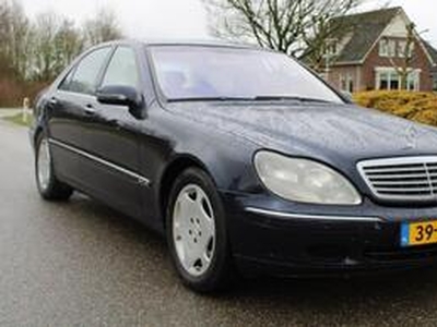 Mercedes-Benz S-KLASSE 600 Lang V12 367pk Automaat ECC/Cruise/PDC/Leer/Schuifdak/Xenon