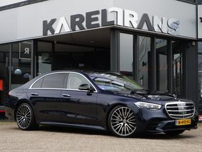 Mercedes-Benz S-KLASSE S500 4-Matic Lang AMG Line | NL auto | Burmester | chauffeur | massage | 4wiel-besturing | Vol!