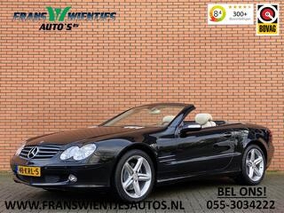 Mercedes-Benz SL-KLASSE 500 | Parkeersensoren | Leder | 8 cilinder | 306pk! | Memory | Cruise control | Uniek! |