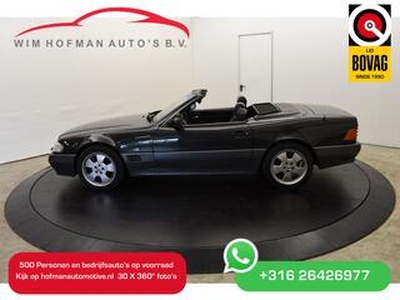 Mercedes-Benz SL-KLASSE 500 V8 320PK 1? Lak NW Staat Youngtimer Hardtop Windst Standk Leer