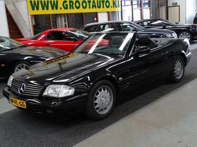 Mercedes-Benz SL-KLASSE Cabrio 500 Airco Climate control Face Lift Youngtimer Automaat Leer