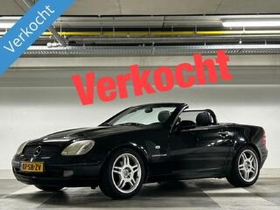 Mercedes-Benz SLK-KLASSE 230k. - automaat - Cabrio - Airco - Leder