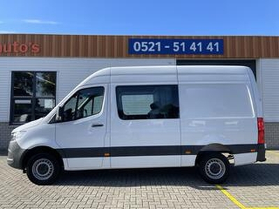 Mercedes-Benz SPRINTER 317 1.9 CDI 170pk L2H2 DC 7 persoons / rijklaar ? 44.950 ex btw / lease vanaf ? 936 / climate control / trekhaak 2000 kg / achteruit rijcamera !