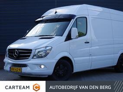 Mercedes-Benz SPRINTER 319 3.0 V6 AUT-7, 3.5T TREKHAAK, CAMERA, CRUISE, ZONNEKLEP, AIRCO, BUMPERS IN KLEUR, GRILLE HOOGGLANS ZWART DUBBELE CABINE LEVERBAAR