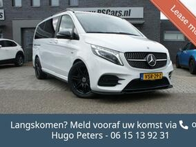 Mercedes-Benz V-KLASSE 300d AMG Night Maxton DC 360cam|Burmester|Distronic|Elek.Stoel-Deur-Klep|Uniek VOL dubbel Cabine 300