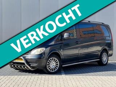 Mercedes-Benz VITO 111 CDI 343 | Automaat | Navigatie | Dubbelcabine | Camera | Airco | Marge | 17 inch Velgen