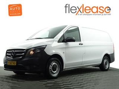 Mercedes-Benz VITO 114 CDI Lang Ambition Aut- 3 Pers, Navi, Clima, Camera, Cruise, Dynamic Select, Grijs Kenteken