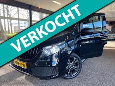 Mercedes-Benz VITO 114 CDI Lang| Automaat| Night pakket|5 ZITS + Cabine| Leer| Grijs kenteken| AMG pakket| Boekjes|Lage KM