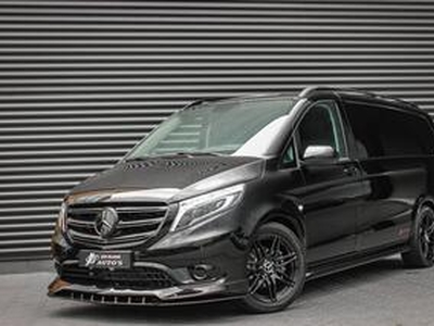 Mercedes-Benz VITO 114 CDI LANG BLACK EDITION AMG-EDITION / AUTOMAAT / DIRECT RIJDEN / FULL OPTIONS / PDC / VERLAAGD / UNIEK