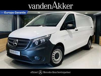 Mercedes-Benz VITO 116 CDI Lang Automaat // Camera // Navi // Achterdeuren 270 graden // Comfort Stoel // Tweezits bijrijders bank // Cruise Control // Houten laadvloer // Parkeerpakket // Stoelverwarming bestuurder