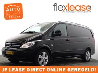 Mercedes-Benz VITO 120 CDI V6 320 Dubbele Cabine Lang 204pk Automaat- Leer, Cruise, PDC, Airco