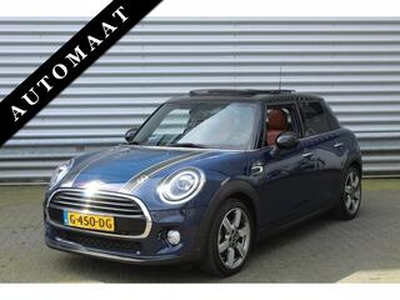 Mini COOPER 1.5 136pk 60 Years Edition Automaat Panoramadak NL-Auto NAP Clima Cruise Navi Apple Carplay HUD Leder