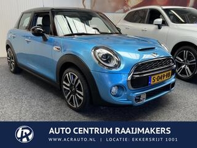 Mini COOPER S 2.0S Chili 192pk Automaat LEDER NAVIGATIE CRUISE CONTROL CLIMATE CONTROL BLUETOOTH TELEFOON ACHTERUITRIJCAMERA ZEER MOOI !! LOCATIE 1001