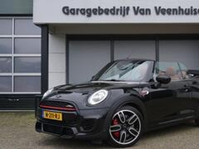 Mini John Cooper Works 2.0 231pk Cabriolet Chili Virtual Cockpit H&K Nappa Leder LED Head-up 18inch LM Black Optik *Complete Mini*