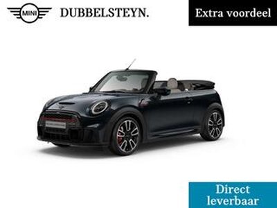 Mini John Cooper Works Cabrio JCW Pack | Premium Plus | Real Time Traffic Information | Stuurwielrand Verwarmd | Windscherm | Multifunctioneel instrumentenpaneel