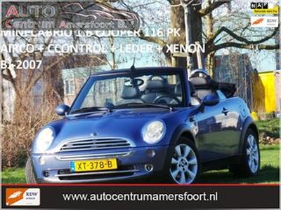 Mini COOPER S Mini Cabrio 1.6 INRUIL MOGELIJK )