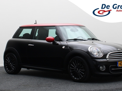 MINI MINI Cooper 1.6 Chili Leer, Cruise, Navigatie, Bluetooth, PDC, 17''