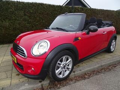 Mini ONE 1.6 ONE Cabrio 98Pk- 112469 Km- Airco-Media centre-Navi