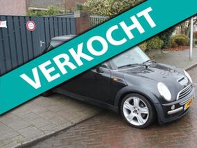 Mini ONE Mini 1.6 Zwart / Airco / Nieuwe APK