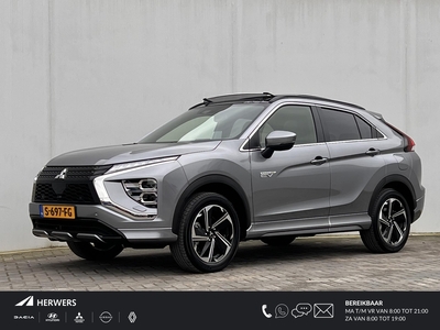 MITSUBISHI ECLIPSE CROSS 2.4 PHEV Instyle 4WD S-AWC automaat Origineel NL Auto / 1500kg Trekgewicht / Schuifdak / Navigatie / Leder / Camera 360° / 1500kg Trekgewicht