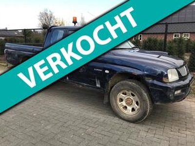 Mitsubishi L200 2.5 Double Cab GL Lang GEZOCHT GEVRAAGD ALLE PAJERO L300 L400 L 400