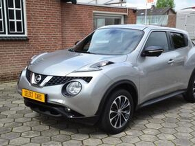 Nissan JUKE DIG-T 115 Connect Edition 1e eigenaar 2015 abs airco navi camera panoramadak velgen radio cd cruise control vele extra's mooi en goed