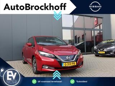 Nissan LEAF Electric 40kWh N-Connecta SEPP Subsidie ? 2000,- mogelijk|| Navi | Cruise | Climate | Stuur/Stoelverwarming | 360 AVM | PDC | Keyless Entry | Apple Carplay & Android Auto