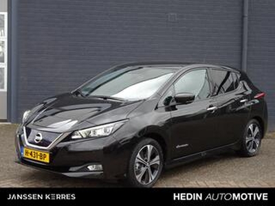 Nissan LEAF Tekna 40 kWh NL-Auto/360 gr. Camera/Clima/Radio-DAB-USB/Adaptieve Cruise control/Bose-Geluidssysteem/Parkeersensoren/LM-velgen/Trekhaak voor fietsendrager