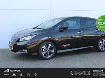 Nissan LEAF Tekna 40 kWh / Private Lease Vanaf ?495,- / ?2000,- SUBSIDIE MOGELIJK / NAVI + APPLE CARPLAY/ANDROID AUTO