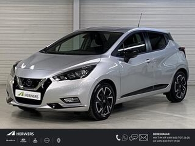 Nissan MICRA 1.0 IG-T 92 pk N-Design / Navigatie / Airco / Parkeersensoren achter / Apple Carplay en Android Auto / Cruise control / Privacy glass / Safety Pack /