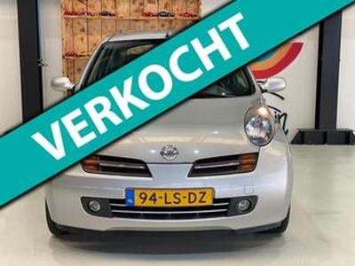 Nissan MICRA 1.2 Tekna Airco trekhaak stuurbekr apk nieuw