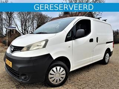 Nissan NV200 1.6i 110pk Benzine met Airco, Navi & 2x Zijdeur !