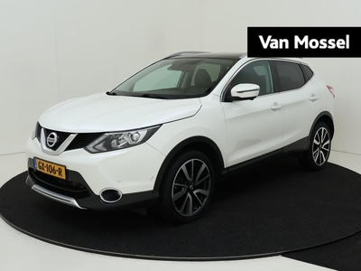 NISSAN QASHQAI 1.2 - 115PK Dig-T Tekna | Navigatie | Cruise Control | Panoramadak | Parkeersensoren | Camera | Climate Control | Elektrisch Ramen | Licht & Regen Sensor | LED Lampen |