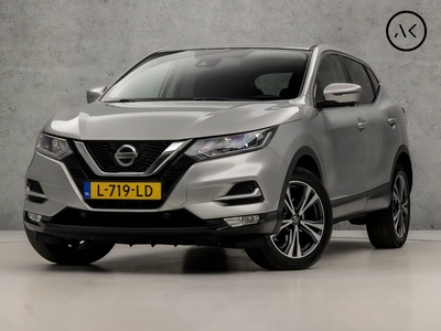 NISSAN QASHQAI 1.2 Luxury Automaat (PANORAMADAK, NAVIGATIE, 360 CAMERA, CLIMATE, TREKHAAK, CRUISE, GETINT GLAS, STUURWIELBEDIENING, NIEUWE APK, NIEUWSTAAT)