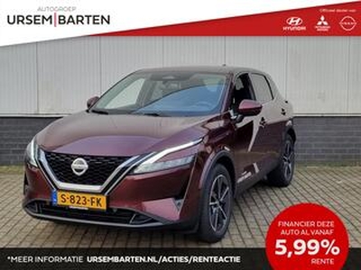 Nissan QASHQAI 1.3 MHEV N-Style | 140 PK | navigatie | blind spot | adaptive cruise | parkeercamera | LED