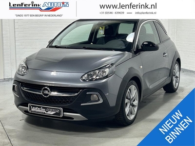 Opel ADAM 1.0 Turbo Rocks BlitZ Clima Navi Open dak Stuur-+ stoelverwarming Leder/stof NAP