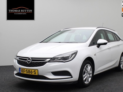 Opel Astra Sports Tourer 1.0 Edition 2016 | Airco | Cruise Control | Regensensor | Carplay | Bluetooth | Boekjes | 2 Sleutels | Elektrische Ramen | Stuurwiel Multifunctioneel | LED | Nationale Autopas