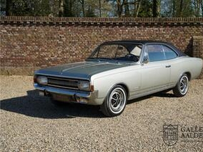 Opel COMMODORE 2500 S A-Coup? Fully restored condition, French (Normandy/Rouen) delivered car, Early series Commodore, Offered with the original service booklet, Very rare hardtop fastback version,