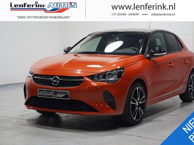 Opel Corsa 1.2 100 pk Black&Orange Edition Airco, Dak Zwart 17