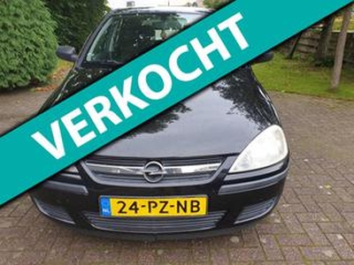 Opel CORSA 1.2-16V Rhythm opel corsa 5drs met airco en carkit NEW APK !!!!