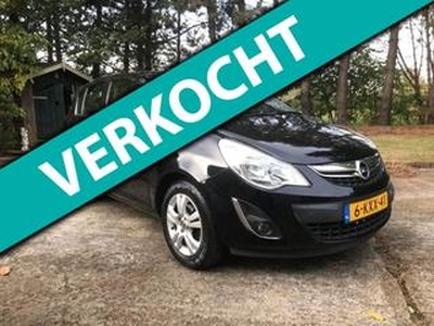 Opel CORSA 1.2 Connect Edition, Airco, LM, Boekjes, Zeer nette auto!