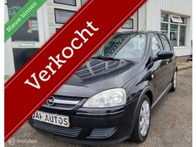 Opel CORSA 1.2 NAP Airco Trekhaak APK 5drs zuinig