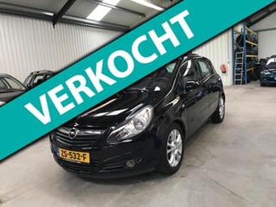 Opel CORSA 1.4-16V Enjoy SCHUIFDAK/5 DEURS/PARKEERSENSOREN