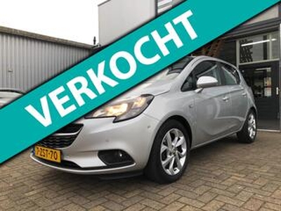 Opel CORSA 1.4 Edition navigatie camera airco cruise controle elektrische pakket parkeersensoren v+a trekhaak usb aux