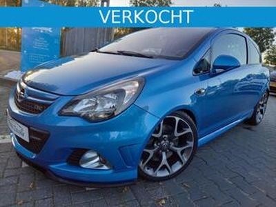 Opel CORSA OPC 192 pk | Schaalstoelen