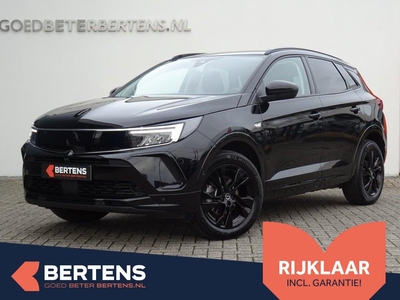 Opel Grandland 1.2 Turbo GS Line Apple Carplay | Full Black | Stuurwielverwarming