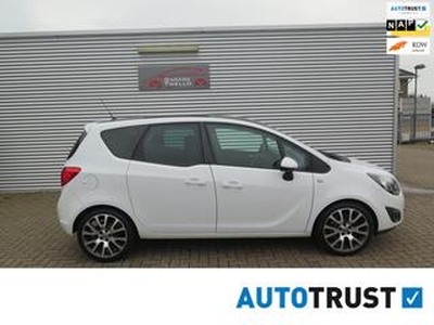 Opel MERIVA 1.4 Turbo Color Edition, licht metalen velgen donker glas, cv vergrendeling, deze opel zit full opties.